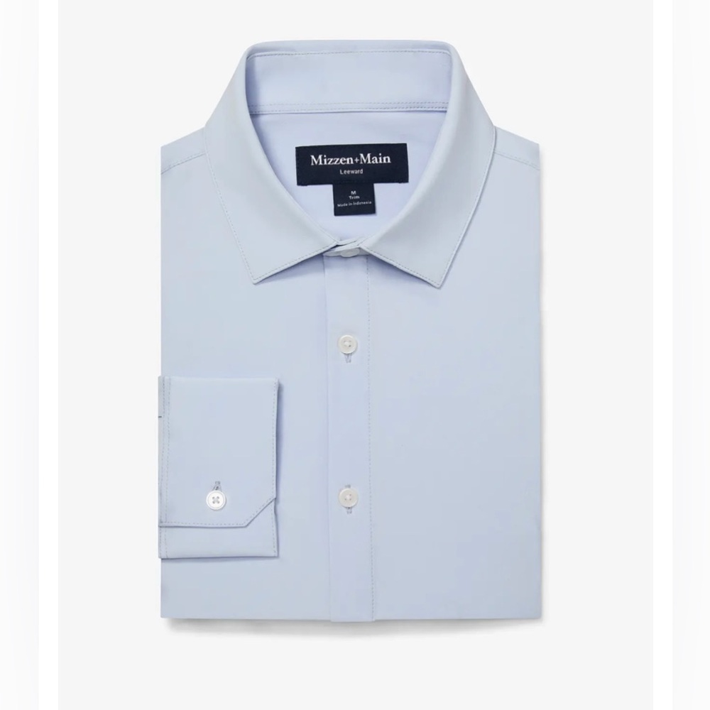 Mizzen + Main Leeward Dress Shirt - Men’s Medium Trim Fit